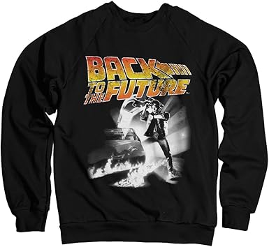 Back to the Future Officially Licensed Poster Sweatshirt